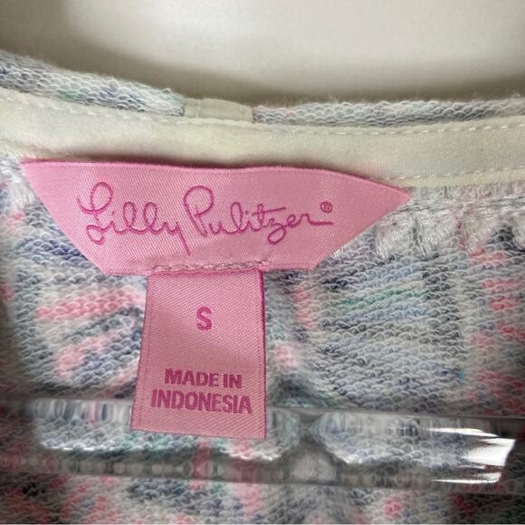 Lilly Pulitzer | Harmon Popover Multicolor The Swim Hoodie S - Picture 4 of 8